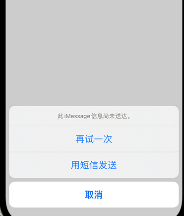 光坡镇apple维修iPhone上无法正常发送iMessage信息