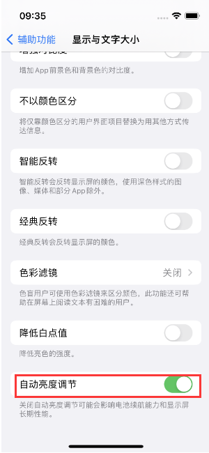 光坡镇苹果15维修店分享iPhone 15 Pro系列屏幕亮度 