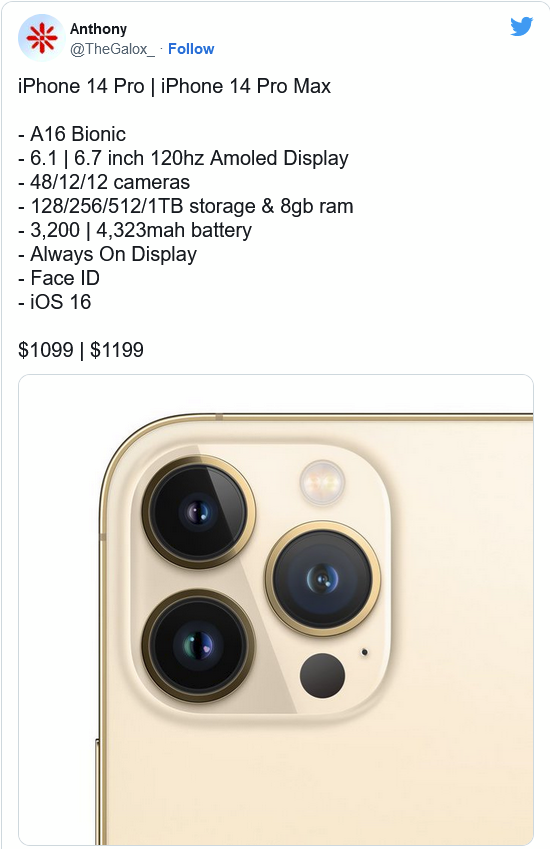 光坡镇苹果14维修分享iPhone 14全系涨价 