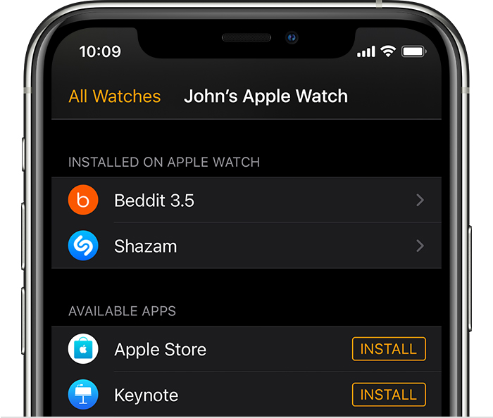 光坡镇苹果手机维修分享如何在 Apple Watch 上下载应用 